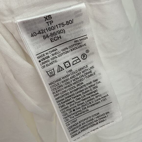 Banana Republic Poplin Backless Maxi Dress XS NWT cream - Picture 5 of 7